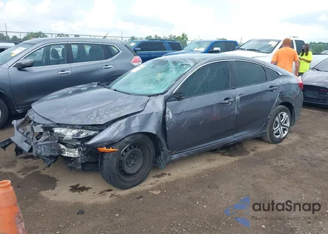 2017 Honda Civic Lx from USA, damaged, VIN 19XFC2F55HE067552